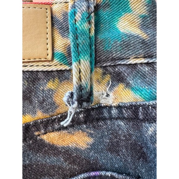 MNML Multicolor Tie-Dye Straight Jeans - Picture 5 of 16